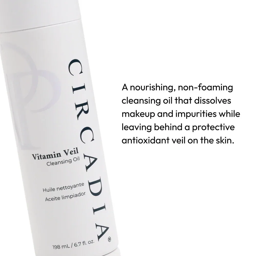 Vitamin Veil Cleansing Oil by Circadia — professional skincare available at KRIDO Wellness