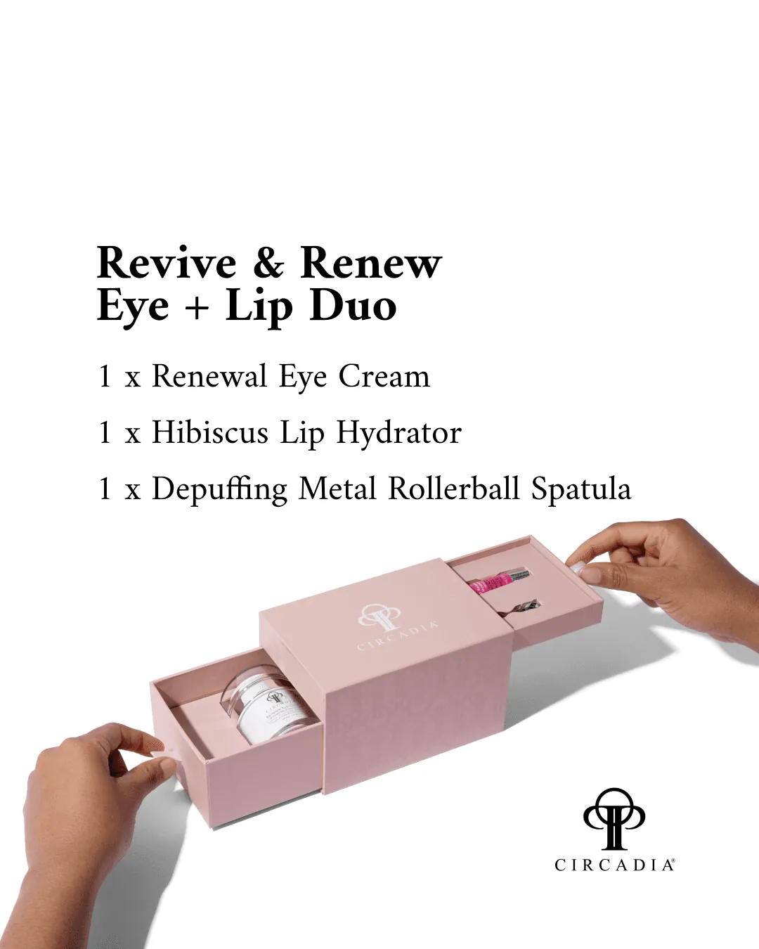 Circadia Eye + Lip Duo by Circadia — professional skincare available at KRIDO Wellness