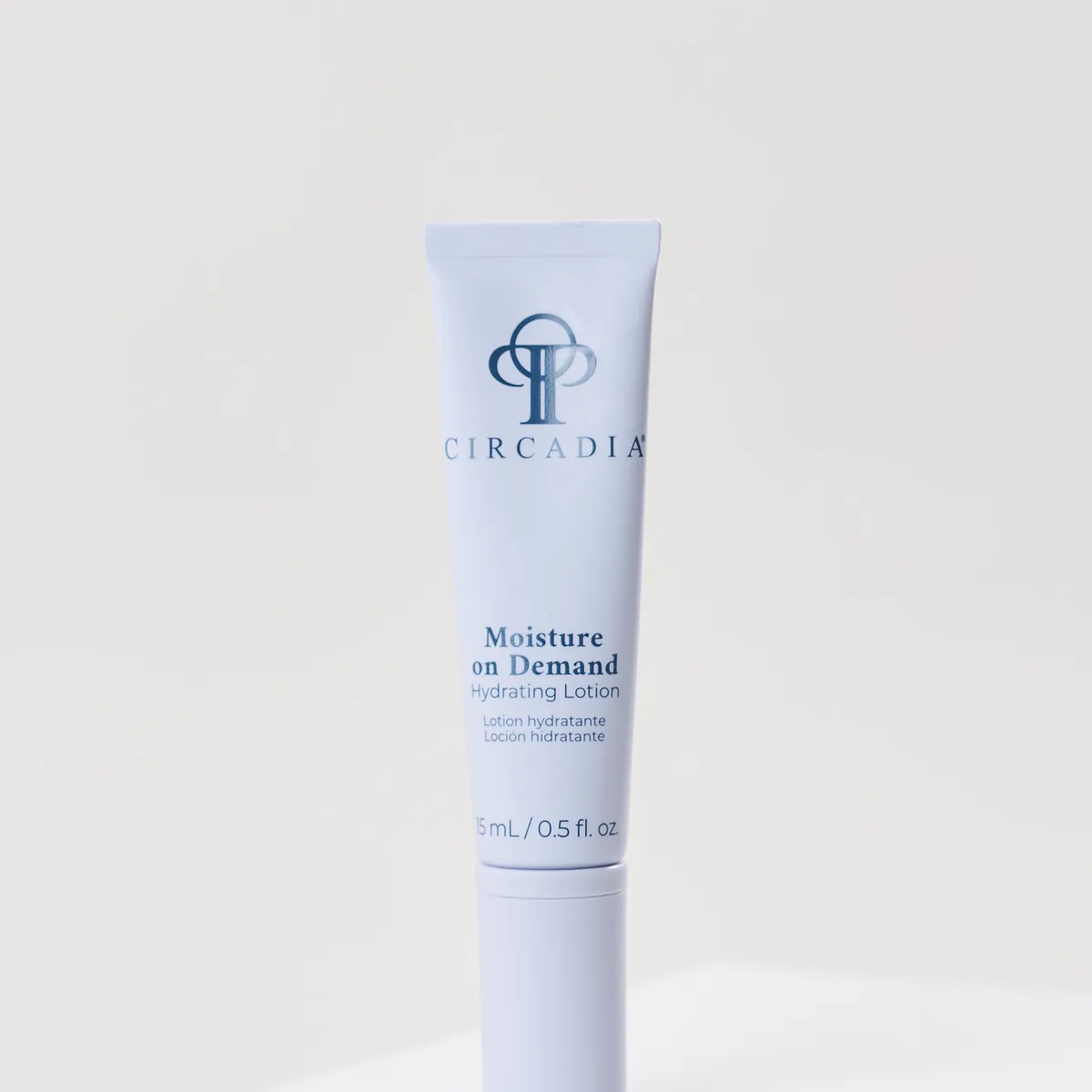 Moisture on Demand by Circadia, on a white pedestal