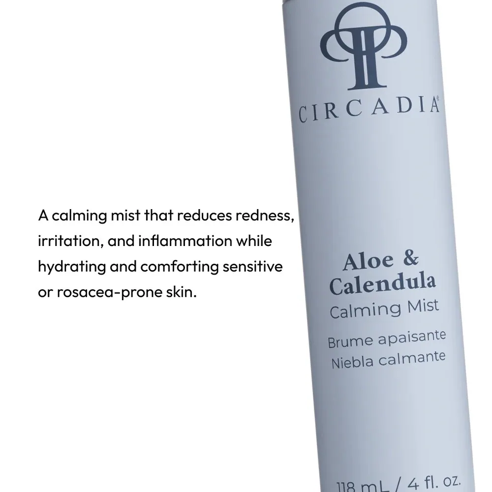 Aloe & Calendula Calming Mist by Circadia — professional skincare available at KRIDO Wellness