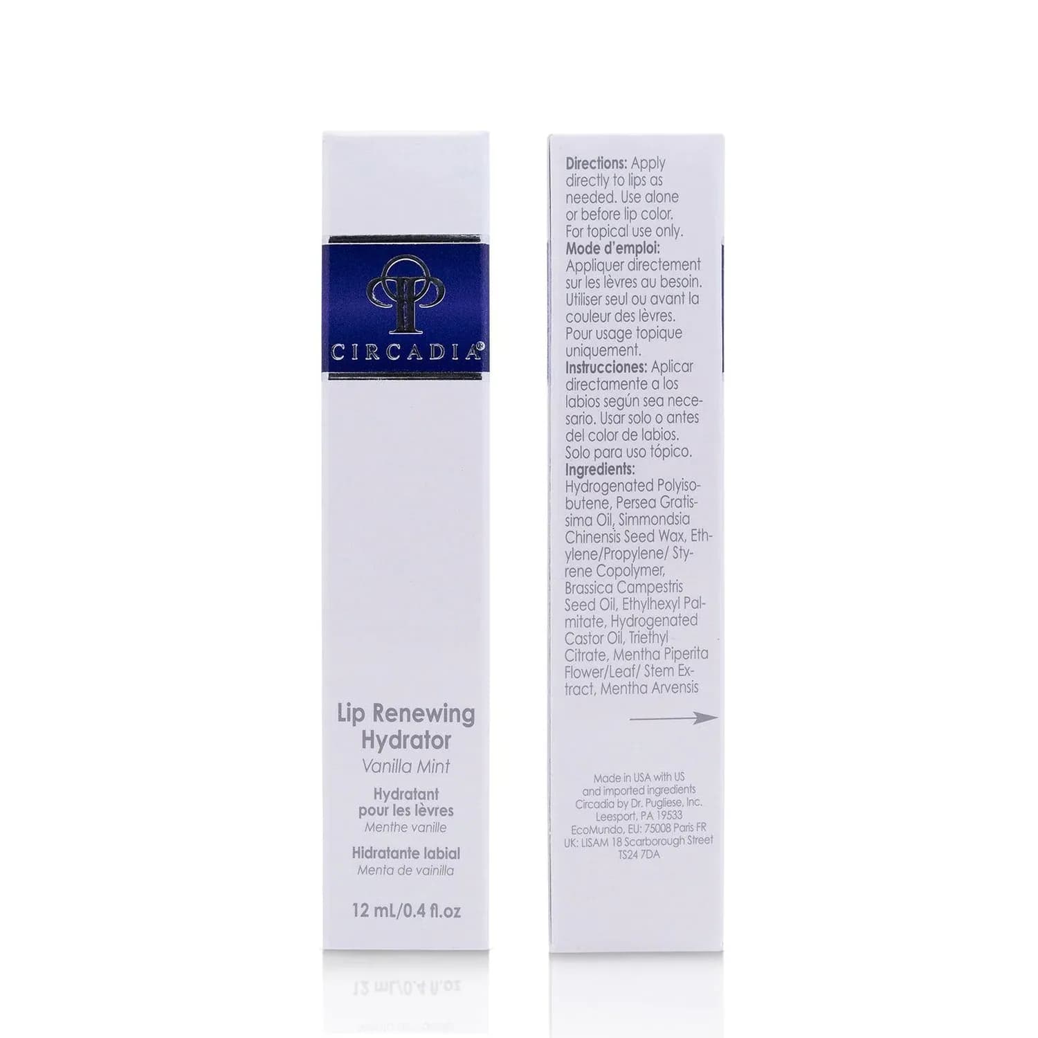 Lip Renewing Hydrator - Vanilla Mint by Circadia — professional skincare available at KRIDO Wellness
