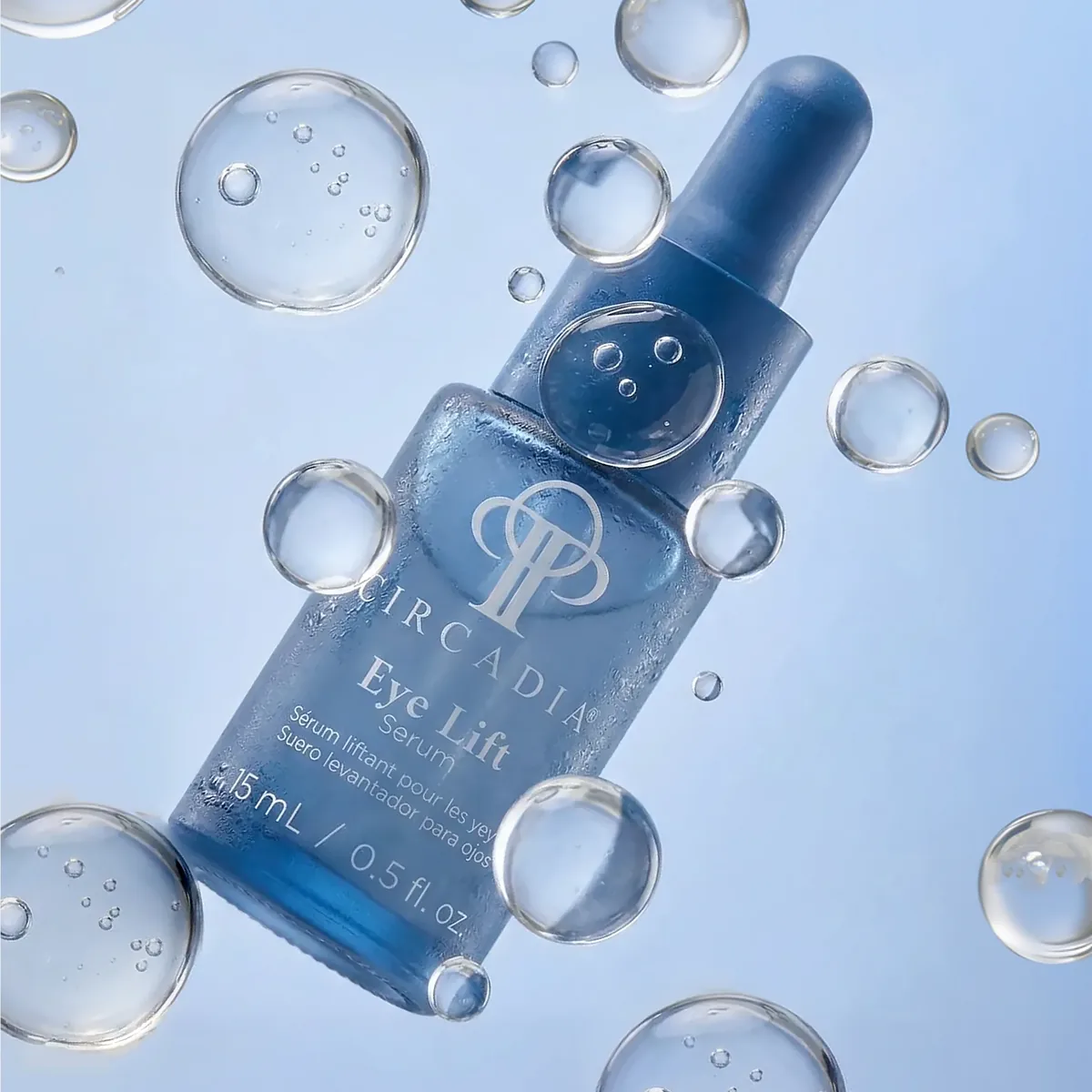 Emergency Eye Lift by Circadia, with water bubbles