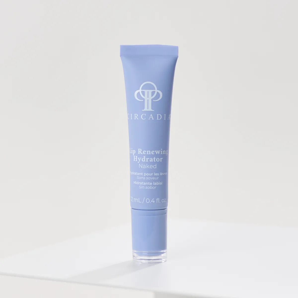 Lip Renewing Hydrator – Naked by Circadia, on a white pedestal
