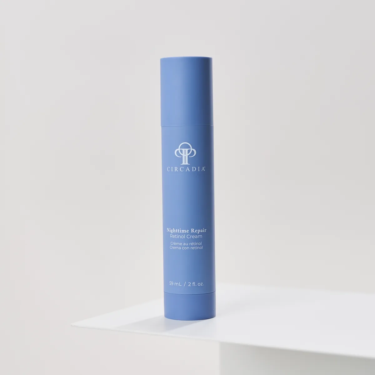 Nighttime Repair by Circadia, on a white pedestal