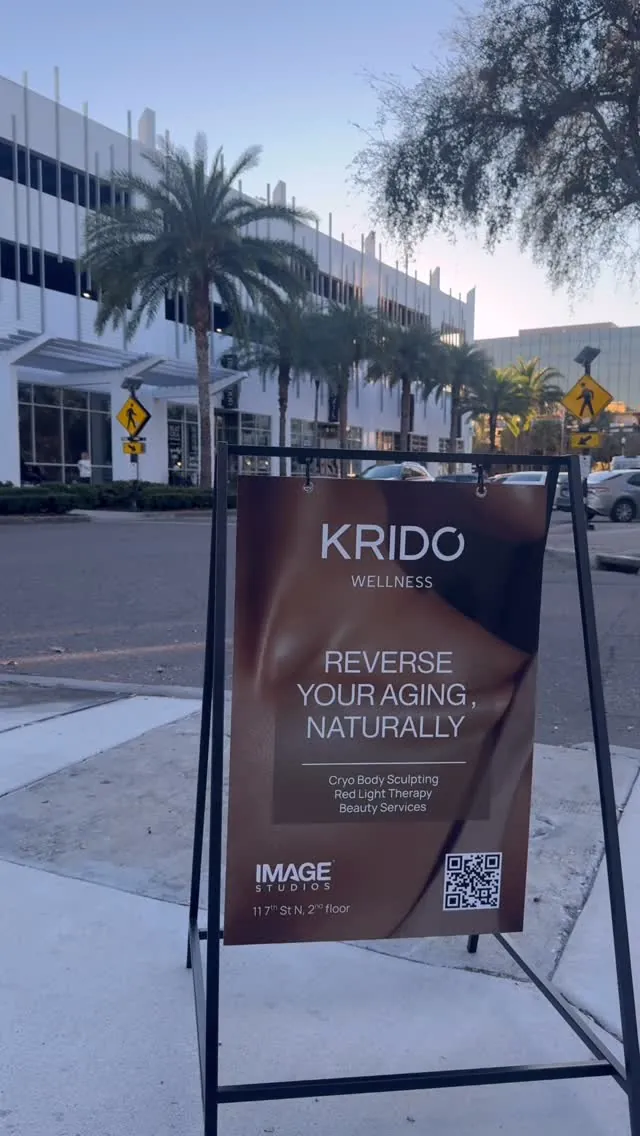 Our sign outside IMAGE Studios in downtown St. Pete.
